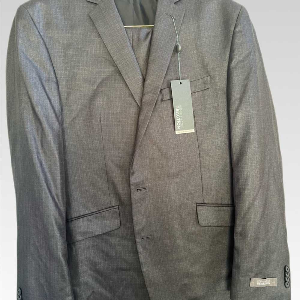 Kenneth Cole Charcoal Suit Jacket and pants.